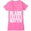 Ladies' Jersey Short-Sleeve Deep V-Neck T-Shirt Thumbnail