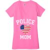 Ladies' Jersey Short-Sleeve Deep V-Neck T-Shirt Thumbnail
