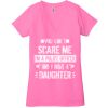 Ladies' Jersey Short-Sleeve Deep V-Neck T-Shirt Thumbnail