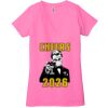 Ladies' Jersey Short-Sleeve Deep V-Neck T-Shirt Thumbnail
