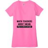 Ladies' Jersey Short-Sleeve Deep V-Neck T-Shirt Thumbnail