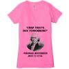Ladies' Jersey Short-Sleeve Deep V-Neck T-Shirt Thumbnail