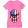 Ladies' Jersey Short-Sleeve Deep V-Neck T-Shirt Thumbnail