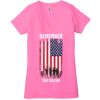 Ladies' Jersey Short-Sleeve Deep V-Neck T-Shirt Thumbnail