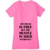 Ladies' Jersey Short-Sleeve Deep V-Neck T-Shirt Thumbnail