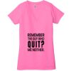 Ladies' Jersey Short-Sleeve Deep V-Neck T-Shirt Thumbnail