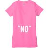 Ladies' Jersey Short-Sleeve Deep V-Neck T-Shirt Thumbnail