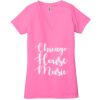 Ladies' Jersey Short-Sleeve Deep V-Neck T-Shirt Thumbnail