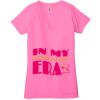 Ladies' Jersey Short-Sleeve Deep V-Neck T-Shirt Thumbnail