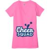 Ladies' Jersey Short-Sleeve Deep V-Neck T-Shirt Thumbnail
