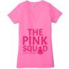 Ladies' Jersey Short-Sleeve Deep V-Neck T-Shirt Thumbnail