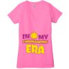 Ladies' Jersey Short-Sleeve Deep V-Neck T-Shirt Thumbnail