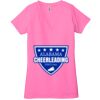 Ladies' Jersey Short-Sleeve Deep V-Neck T-Shirt Thumbnail