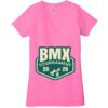 Ladies' Jersey Short-Sleeve Deep V-Neck T-Shirt Thumbnail