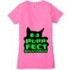 Ladies' Jersey Short-Sleeve Deep V-Neck T-Shirt Thumbnail
