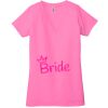 Ladies' Jersey Short-Sleeve Deep V-Neck T-Shirt Thumbnail