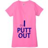 Ladies' Jersey Short-Sleeve Deep V-Neck T-Shirt Thumbnail