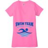 Ladies' Jersey Short-Sleeve Deep V-Neck T-Shirt Thumbnail