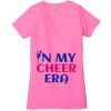 Ladies' Jersey Short-Sleeve Deep V-Neck T-Shirt Thumbnail
