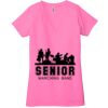 Ladies' Jersey Short-Sleeve Deep V-Neck T-Shirt Thumbnail